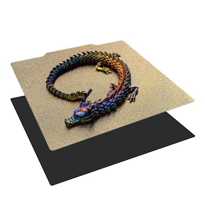 Double Sided PEI Sheet for Ender 5 Plus - 14.84x14.56inch Build Plate