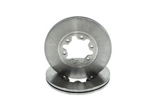 2x BOSCH Disque de frein Avant pour FORD Ranger Mk2 (ET) 256mm 0 986 479 712