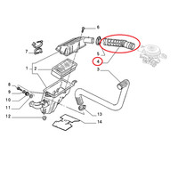 Flexibler Luftfilteranschluss Fiat Tipo Original 7693769