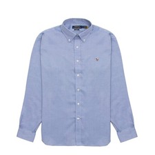 Polo Ralph Lauren Slim Fit Oxford Button Down Shirt True Blue / White