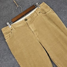 Lands End Corduroy Pants Womens Size 12 Tan B...