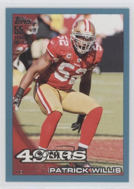 2010 Topps Blue 177/349 Patrick Willis #151 HOF 0c2