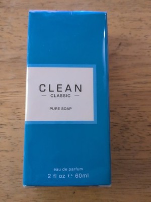 CLEAN Classic Pure Soap Eau De Parfum Spray 2oz/60ml for Unisex-POWDER Fresh NEW