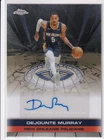 2025-26 Topps Chrome Dejounte Murray Autograph Issue #TAU-DJM