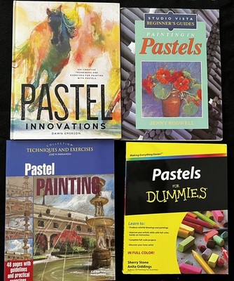 4 Soft Pastel Painting Art Books
