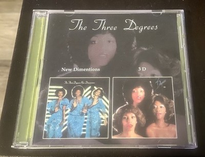 The Three Degrees - New Dimensions & 3 D - Two LPS On One CD - Rare