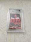 2011 UD Goodwin Champions Jerry Rice Autographed Sticker Cut Auto Beckett BAS