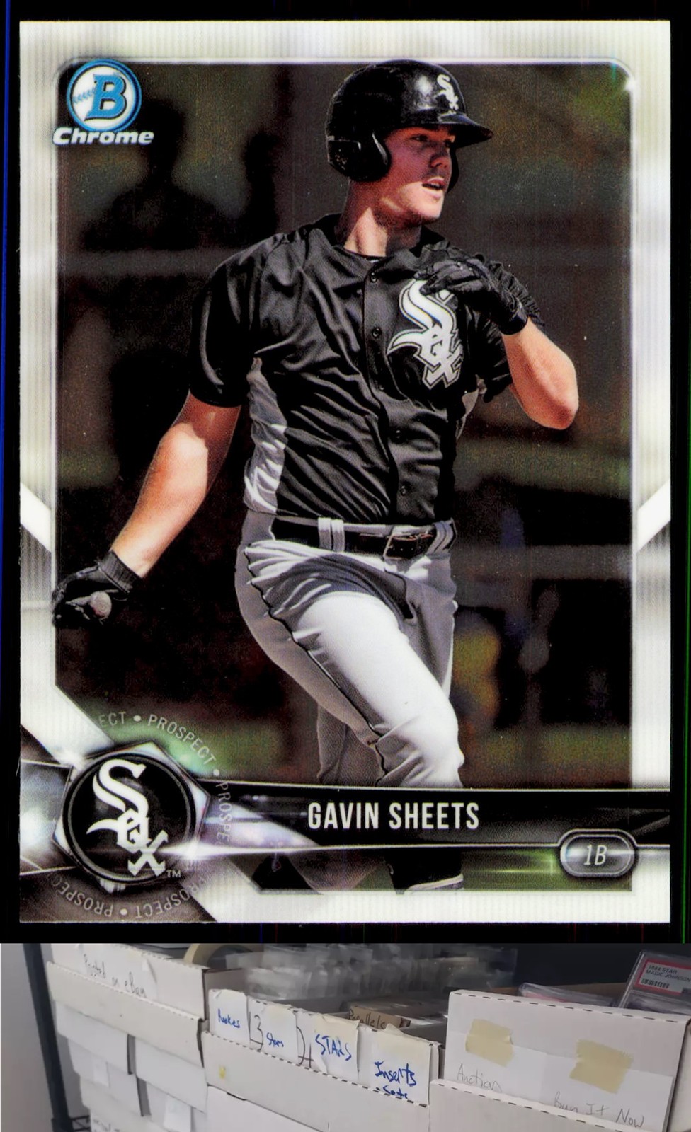 2018 Bowman Chrome #BCP243 Gavin Sheets Prospects - CN