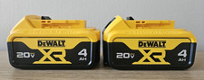 2 NEW DeWALT 20 Volt 20v Max Li-Ion 4 AH Batteries DCB204 2024 Date Stamp