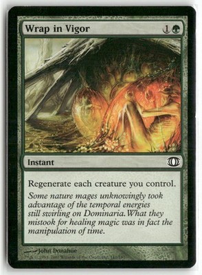 Wrap in Vigor 141 Common Future Sight Magic: The Gathering Foil Lightly Played