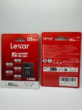 E-Series 128GB Micro SD Card 5 Pack, microSDXC UHS-I Flash Memory Card with A...