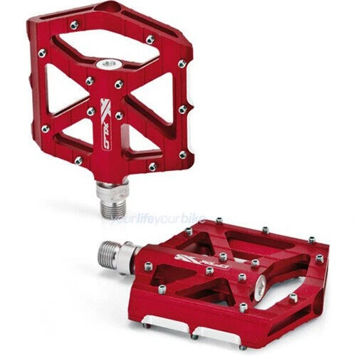 XLC PD-M12 PLATTFORM PEDALE 355g ENDURO MOUNTAINBIKE E-BIKE TREKKING FAHRRAD ROT - Bild 1 von 1