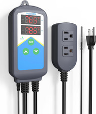 Inkbird 2025 Updated ITC-306T Pre-Wired Electronic Heating Thermostat Temperatur