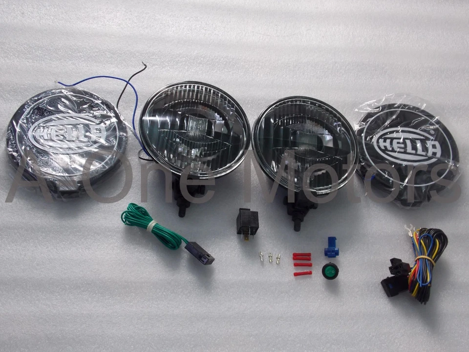 Hella 005750991 Black Magic 500 Driving Light Kit Universal Fit - Image 2 of 4