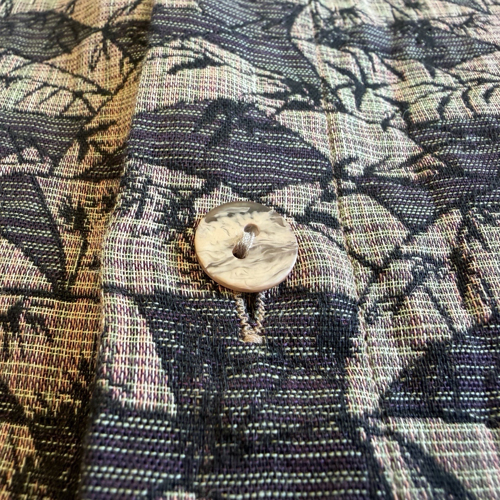 Jhane Barnes Multicolor Geometric Pattern Long Sl… - image 6