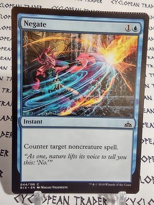 NEGATE mtg CRIMP ERROR Rivals of Ixalan 1 Common