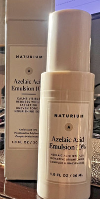 Naturium Azelaic Acid Emulsion 10% Plus Bioactive Brightening Complex &