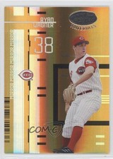 2005 Leaf Certified Materials Mirror Gold 2/25 Ryan Wagner #167 0b5