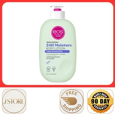 eos Shea Better Body Lotion - Pomegranate Raspberry, for Dry Skin, 16 fl oz