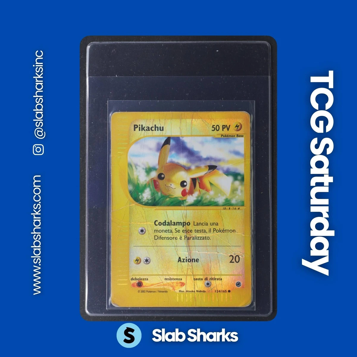 Pikachu Pokémon TCG Expedition Base Set Individual Collectible