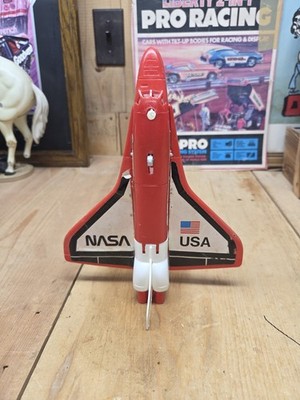 Vintage 1980's Toy Space Shuttle Columbia NASA Processed Plastic Co Made In USA
