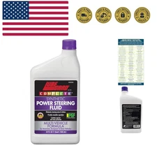 Complete Synthetic Power Steering Fluid for All Vehicles - 32 Fl. Oz. Bottle