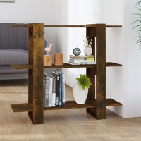 BüCherregal Standregal Raumteiler RäUchereiche 100X30X87 Cm