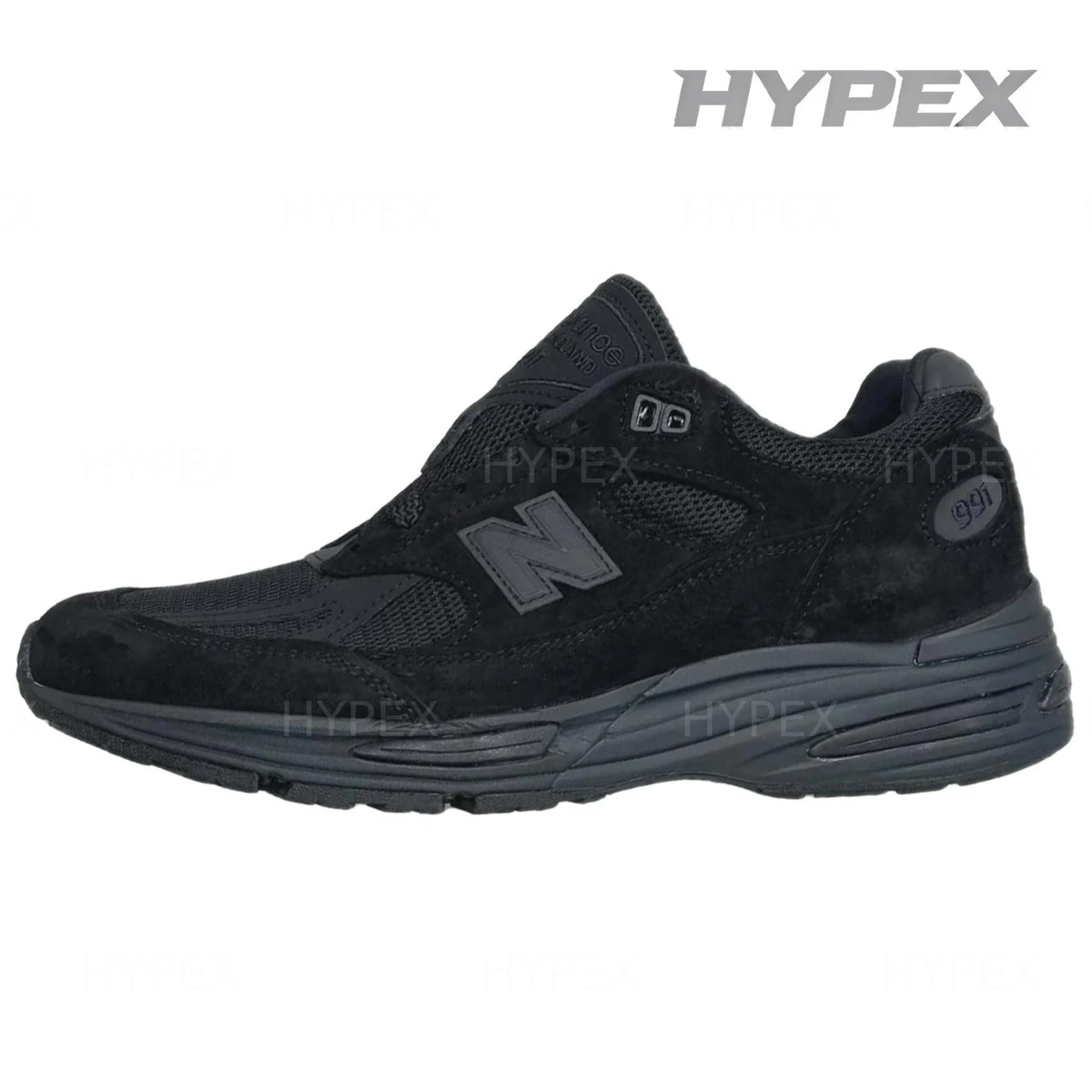New Balance 991v2 Made in England Triple Black for Sale