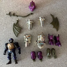 TMNT Metal Mutants Turtles Donatello 1995 Complete Lion Spirit Armor Vintage