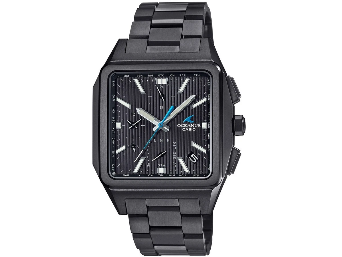 Casio Oceanus OCW-T5000B-1AJF Radio Solar Hombre Reloj Titanio Bluetooth Nuevo