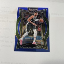 2024-25 Panini Select Giannis Antetokounmpo BLUE Retail Concourse Level # 43