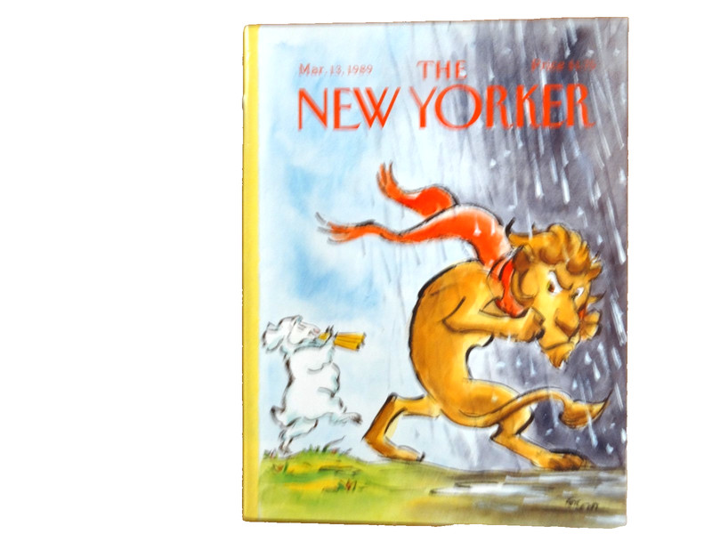 The New Yorker – March 13, 1989 – Lion Pushed Out by Lamb