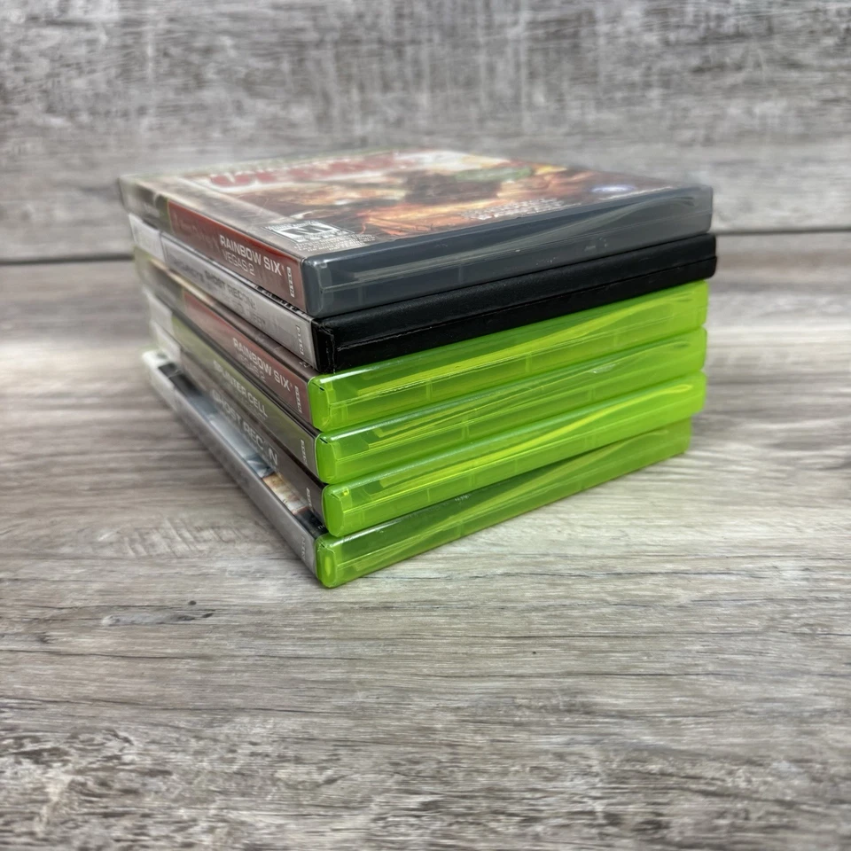 Lot 6  Xbox 360 Tom Clancy Games Splinter Cell Rainbow Six Hawx 2 Ghost Recon - Image 4 of 4