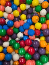 Dubble Bubble 8 Flavor Assorted Fruit 22mm Gumballs 5 Pounds Free Shipping