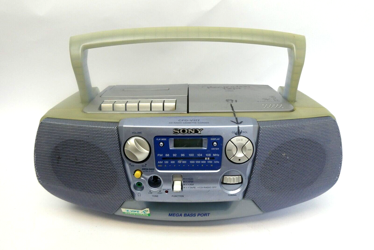 SONY スポーツラジカセ MEGA BASS SONY Sports Walkman Mega Bass Cassette AM/FM WM-SXF33 PARTS