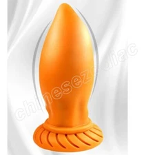 3.4" Giant Thick Butt Plug Dildo Dong Big Anal Dilator Women Masturbator Sex Toy