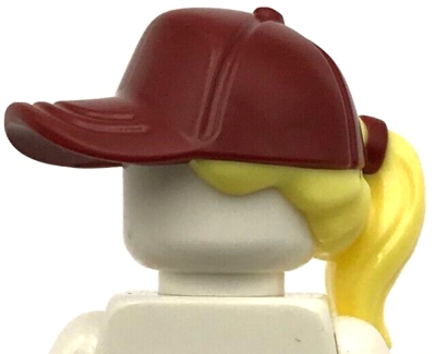 Lego New Minifigure Hair Combo Hair with Hat Ponytail Molded Piece