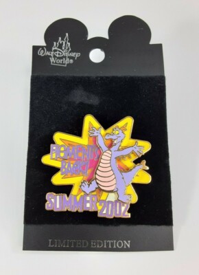 OLD HTF Walt Disney World pin WDW Epcot Imageworks Figment Is Back! Summer 2002