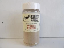 Jack's Gourmet Ground White Pepper, 6 oz.