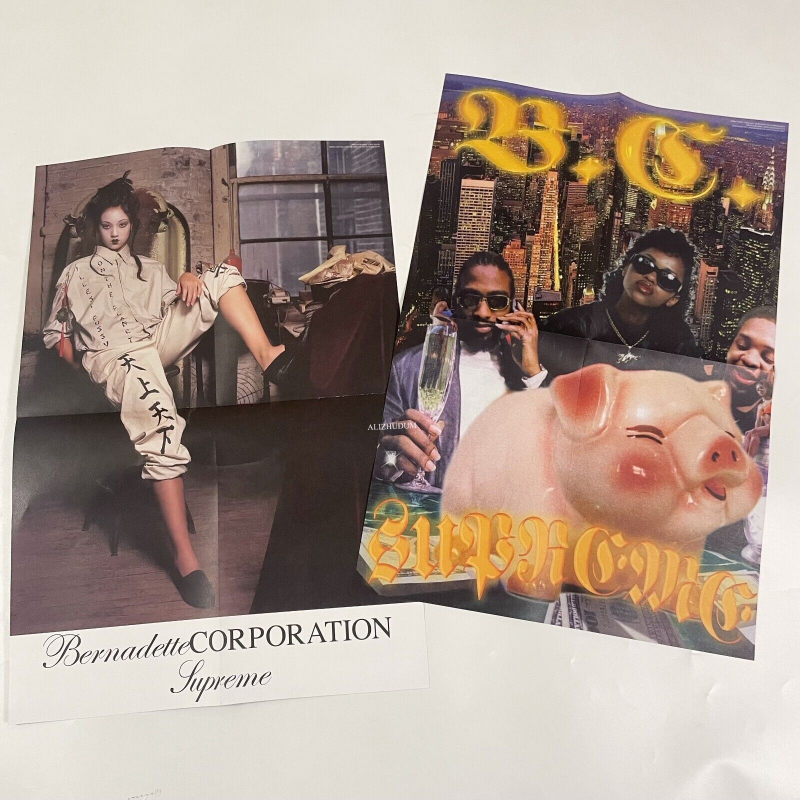 SUPREME SS23 BERNADETTE CORPORATION POSTER BOTH-SIDED