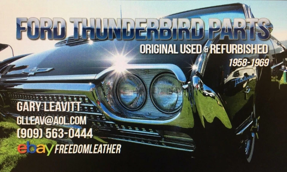 1 INTERRUPTOR VENTANA BISEL CONTROL POTENCIA FORD THUNDERBIRD 1961-1962 TRASERO DERECHO IZQUIERDO Foto 2 de 4