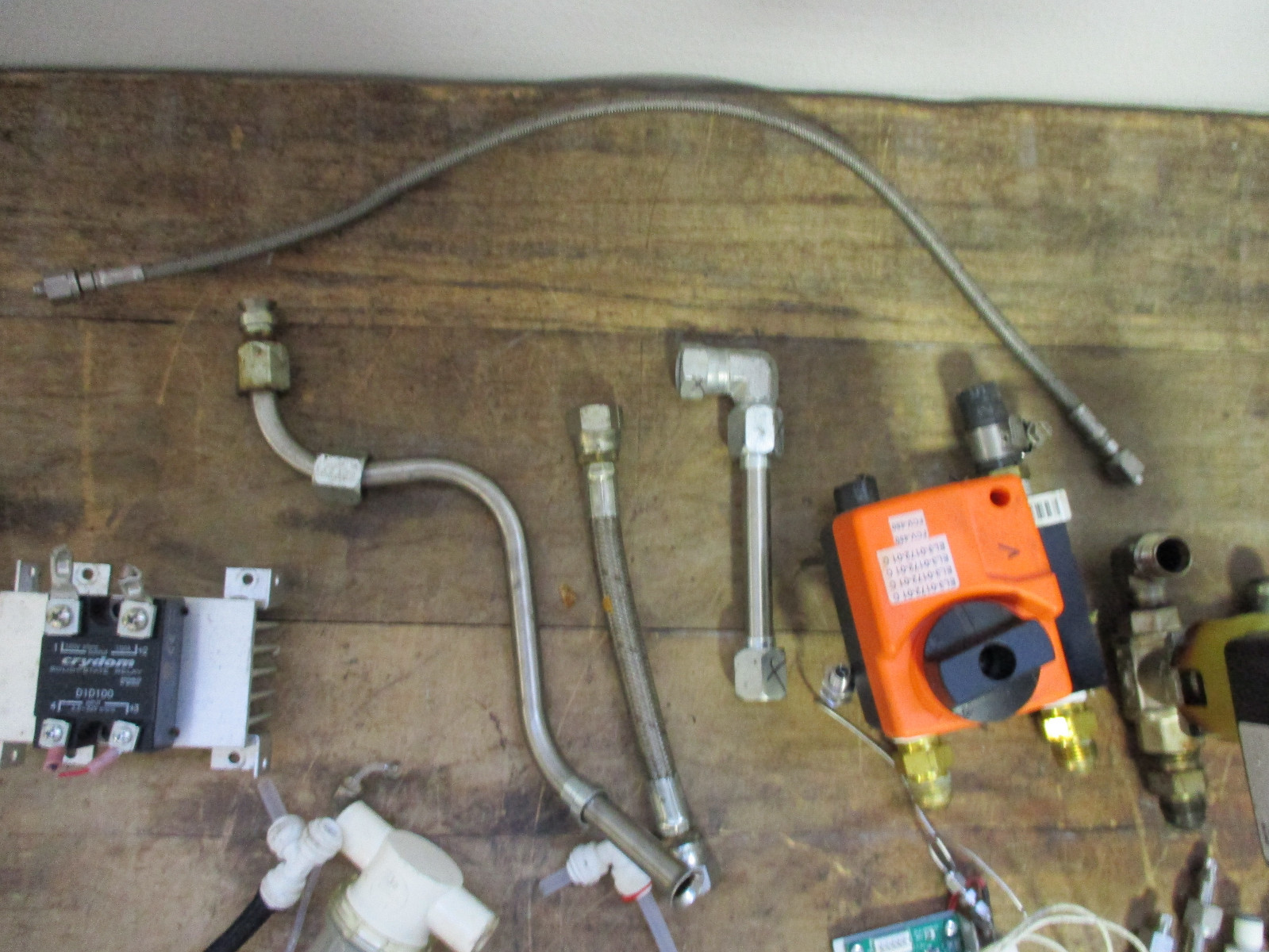 Lot of Fuelcell Genarator parts??? Valves,Regulator,Sensor's,Filter, S.S Hose's