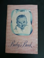 Vintage 1950 Gerber Products Co. Baby's Book Parents Manual
