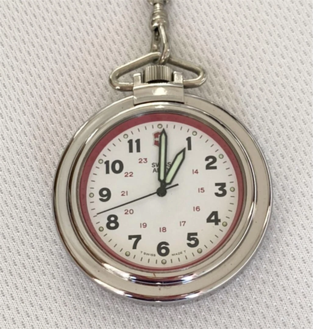 SWISS ARMY VINTAGE POCKET WATCH unisex adult swiss made Not
