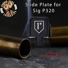 1 Asterisk - Back Slide Plate for Sig Sauer P320