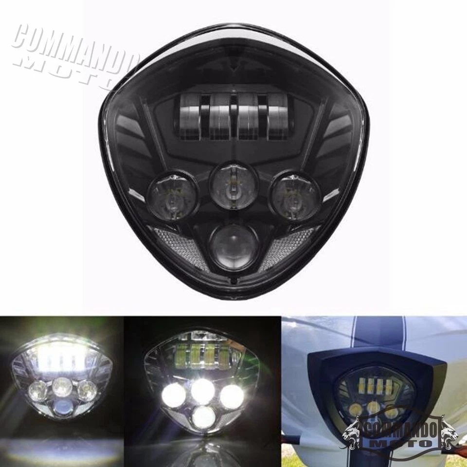 Faros LED para motocicleta Victory Cross Country Cruisers 2007-2016 Foto 2 de 4