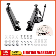 Racewill Universal Seat Rail Track Assembly Kit w/ Hardware For Go Kart /Go Cart