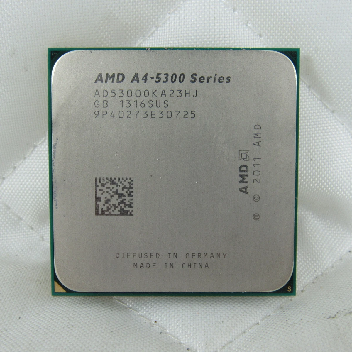 Processeur AMD A4-5300 – 3,5 GHz, Socket FM2+, Avec Ventirad, Occasion