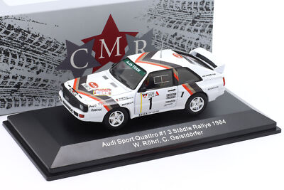 Audi Quattro Sport #1 Sieger 3-St�dte-Rallye 1984 R�hrl, Geistd�rfer 1:43 CMR