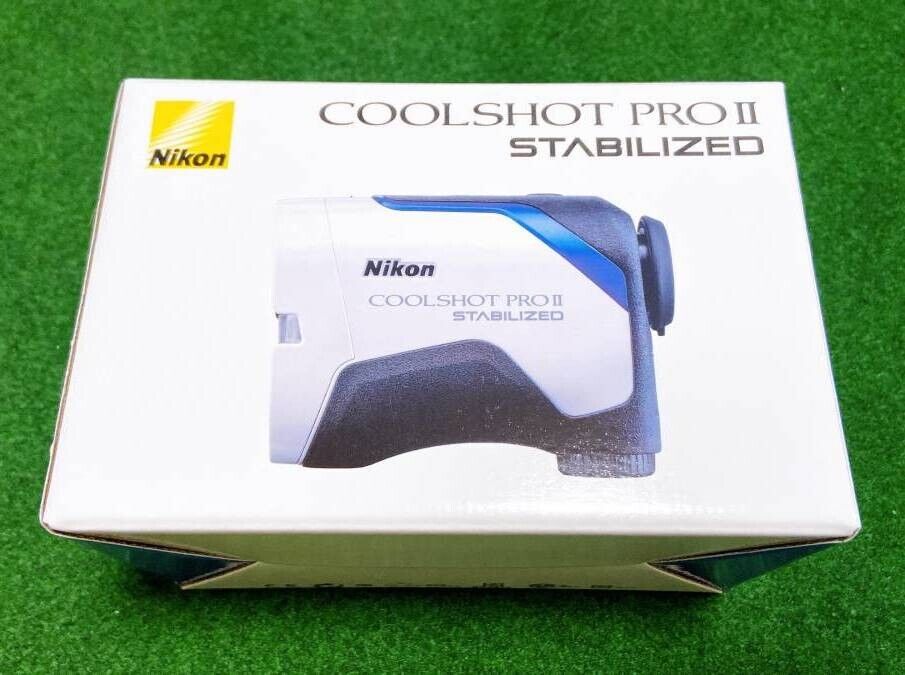 Nikon Coolshot PRO II Stabilized Golf Laser Rangefinder NEW Japan